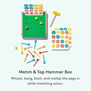 Lovevery Match & Tap Hammer Box
